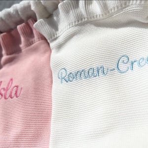 Personalised Baby Blanket with Name Embroidery. 100% cotton baby blanket. Baby Shower Gift. Baby keepsake, newborn baby gift.