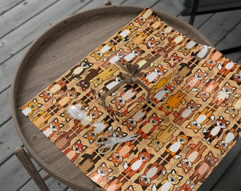 Fox Wrapping Paper