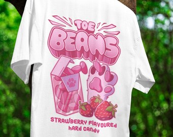 TOE BEANS - Japanese White Unisex Tee