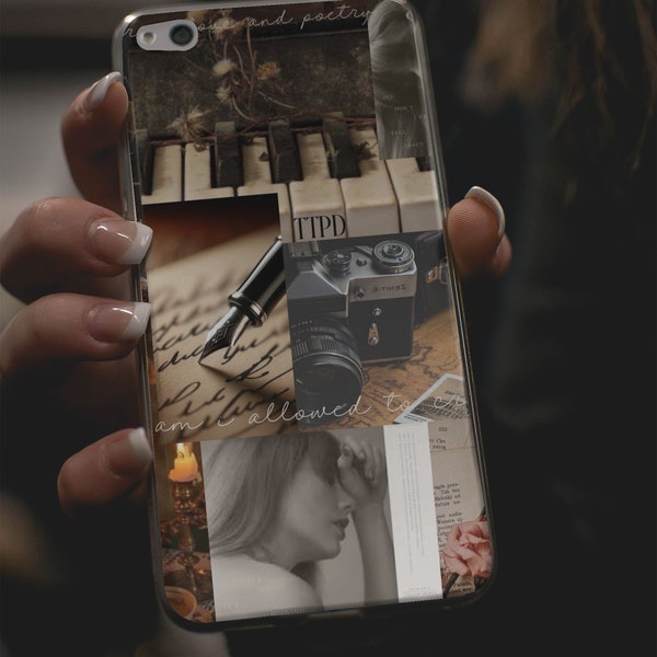 Taylor Swift Phone Case, TTPD phone case,  swiftie gifts under 25, iPhone case, android phone case All is fair in love and poetry