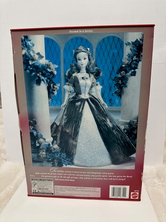 Holiday Princess Belle Doll - 1997 Mattel Special Edition Collector