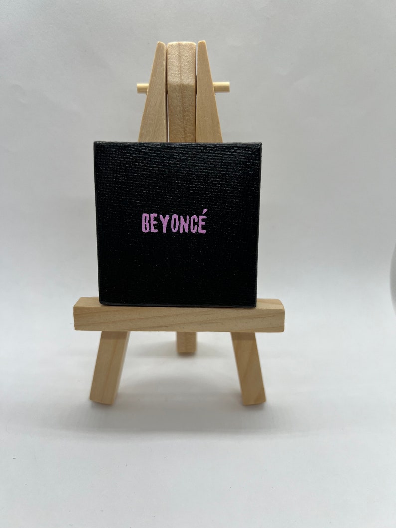 Beyoncé Mini Acrylic Painting - Etsy