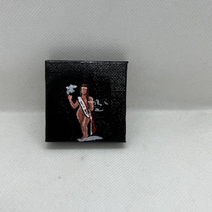 Capa de vinil Beyince Cowboy Carter Mini Pintura acrílica