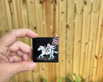 Cowboy Carter Mini Acrylic Painting
