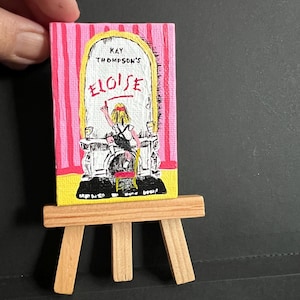 エロイーズ ミニアクリル絵画