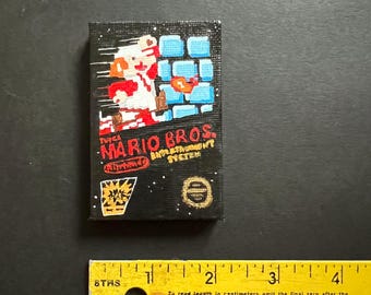 Super Mario Bros. Original Videospiel Mini Acrylgemälde