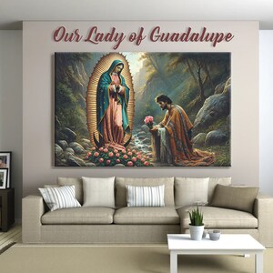 Nuestra Señora de Guadalupe Descarga Digital - La Virgen de Guadalupe - La Virgen de Guadalupe - Arte Cristiano - Nuestra Señora de Guadalupe