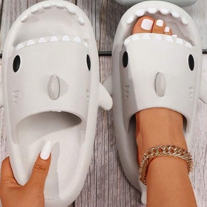 Adult Shark Shoes Etsy