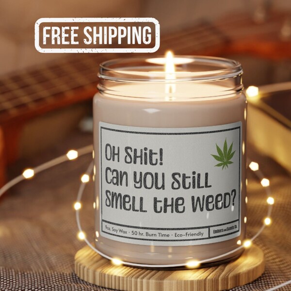 Weed Candle Etsy
