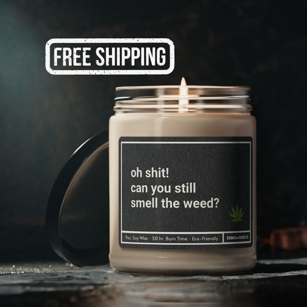 Weed Candle Etsy