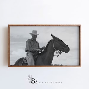 Western Frame TV Art | Vintage Cowboy Frame TV Art | Vintage Western Sketch Frame TV Art | Trending tv art | Frame tv art set Western tv Art