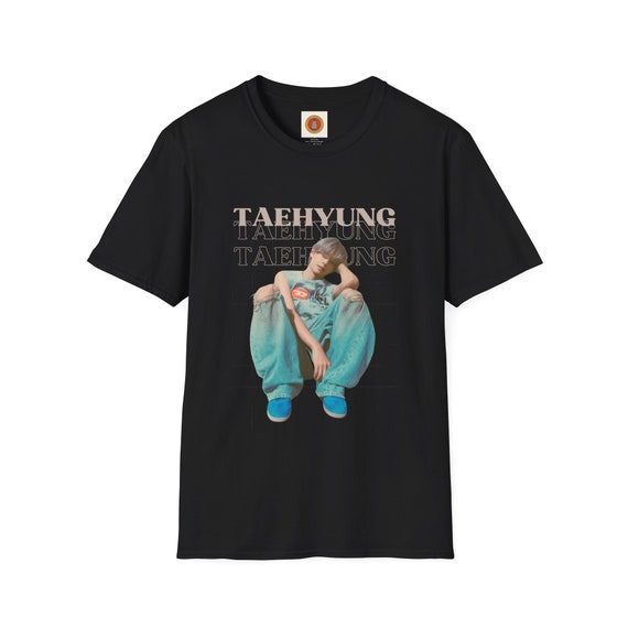 BTS V Vintage Retro Unisex Softstyle T-shirt Layover Kim Taehyung