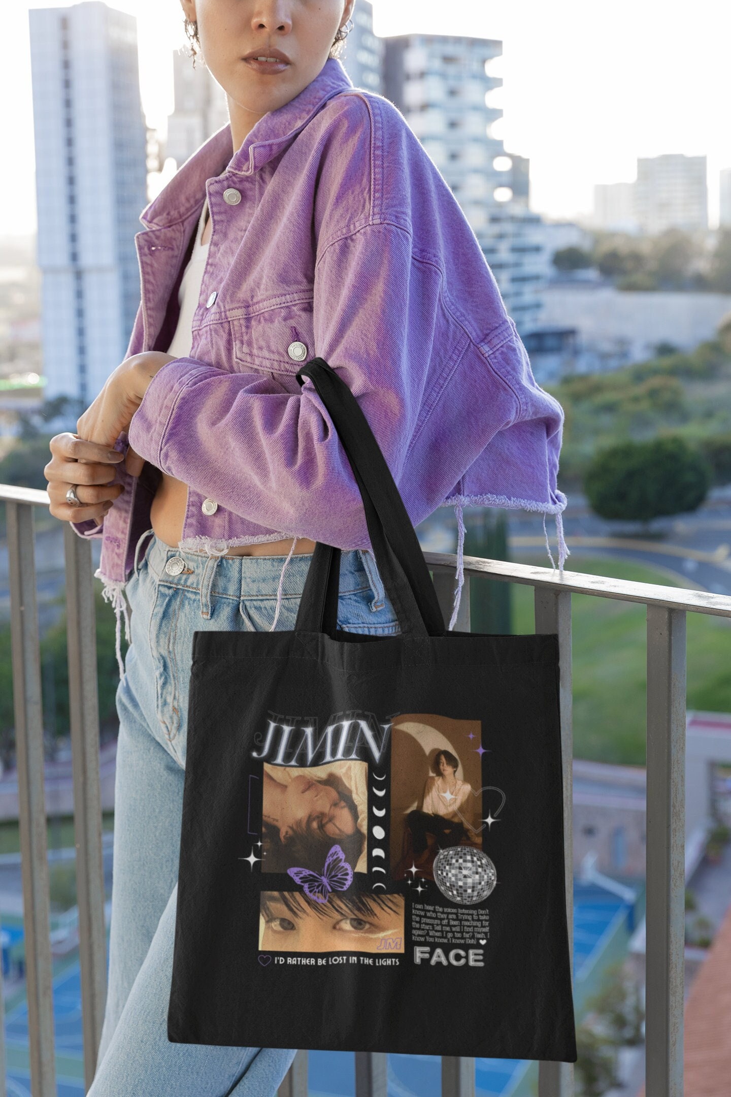 ジミン　トートバッグ　マスター Bts Jimin Tote Bag - Etsy