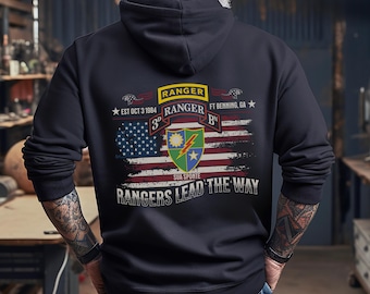 Rangers Lead the Way Pullover - Battalion + Ranger Tab