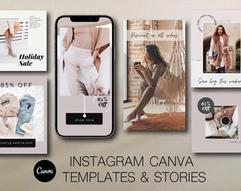 Instagram Canva Templates: Social Media Posts & Stories