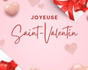 carte cadeau saint valentin pour votre amour