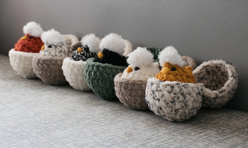 Poussin dans un oeuf au crochet image 3