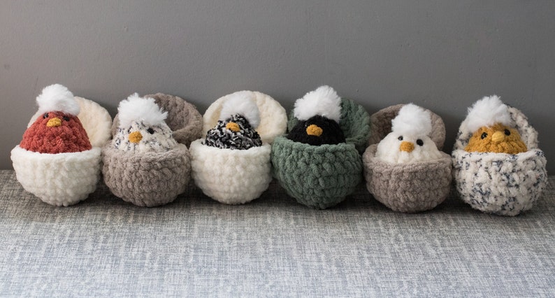 Poussin dans un oeuf au crochet image 10