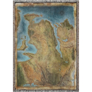 Coperta in tessuto Dragon Age, arazzo, coperta, decorazione per videogiochi, arazzo da parete, coperta in tessuto, regalo per giocatori