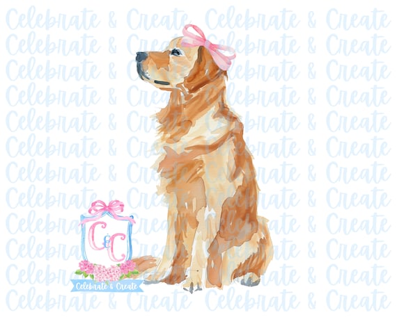 Golden Retriever Shirt - Watercolor Golden Retriever Shirt - Watercolor
