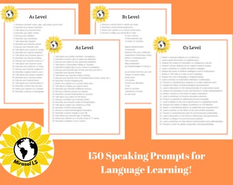 150 Language Learning Speaking Prompts