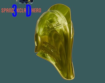 Dr Fate Black Adam Style Helmet Raw Print - PHYSICAL ITEM -