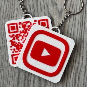 Porte-clés pour réseaux sociaux TapTag, code QR et étiquette NFC personnalisés