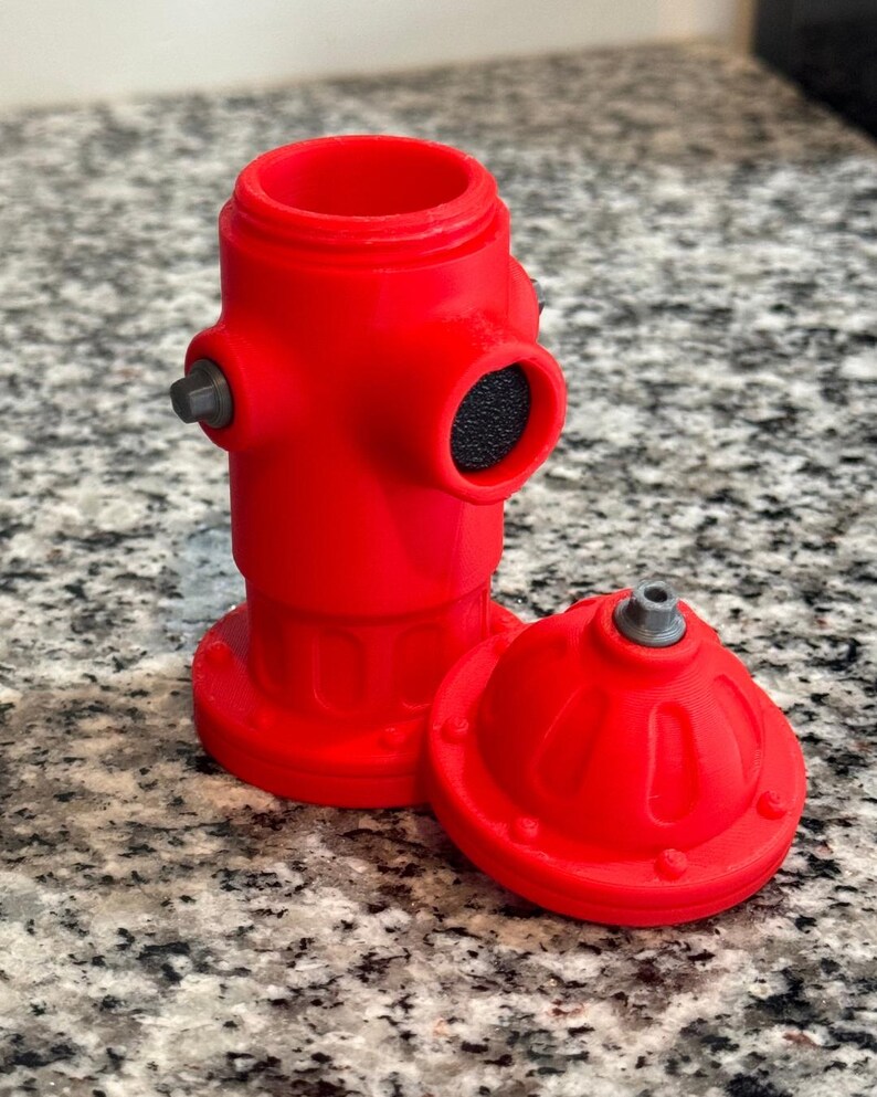 Fire Hydrant Toothpick Holder, Quirky 3D Printed Kitchen Decor, Perfect ...