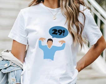Schmidt New Girl 29 Birthday Shirt 29 Birthday Shirts Birthday Party Tee TV Show Shirt Birthday Gift for Boyfriend Funny Birthday Present
