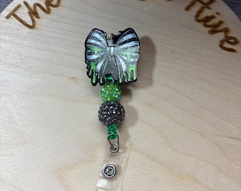 Two Bead Name Badge Reel