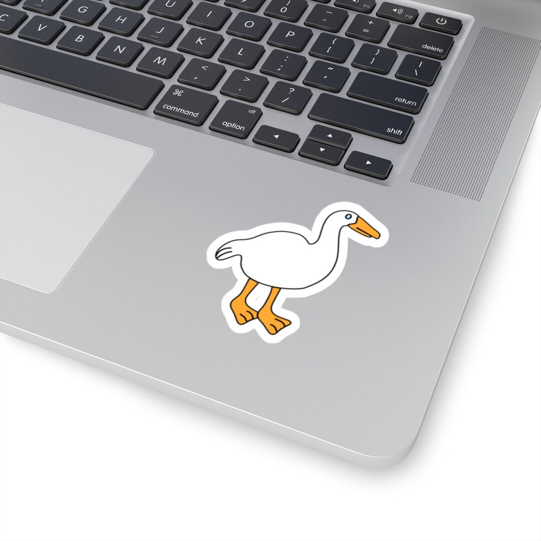 Basic Goose Sticker Honk, Geese, Fun, Cute, Cartoon, Cut Out, Great for ...