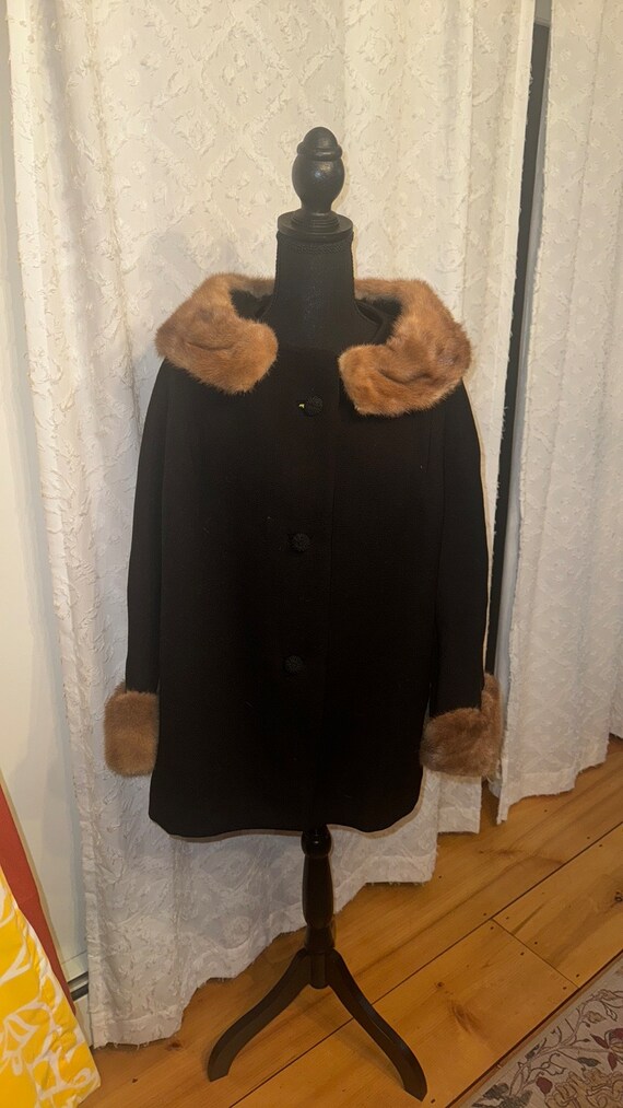 1960s True Vintage Mink Fur Coat