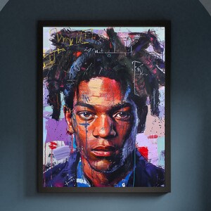 Portrait of Jean-Michel Basquiat