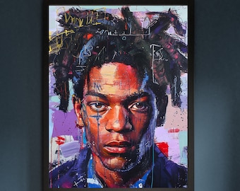 Portrait of Jean-Michel Basquiat