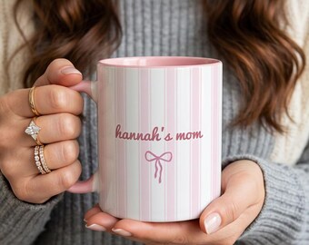 Taza personalizada para mamá, regalo para mamá primeriza, regalo para madre, tazas de café para mamá