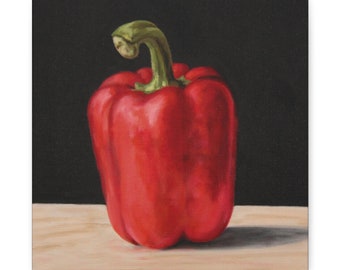 Red Pepper - Canvas print