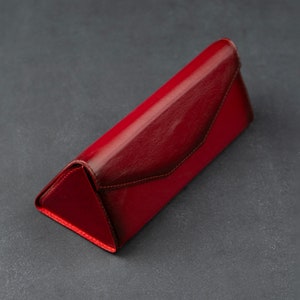 Étui à lunettes en cuir, Étui à lunettes, Étui à lunettes pliant, Étui à lunettes personnalisé, Étui à lunettes de lecture, Étui à lunettes magnétique