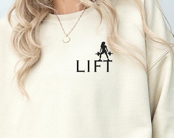 Women Fitness Sweatshirt Workout Outfit Gift For Fitness Instructor Gift For Fitness Lover Fitness Gifts For Her Gym Hoodie