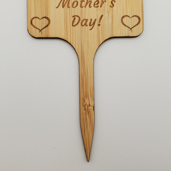 Plant Stake - Bamboo - Happy Mother's Day
