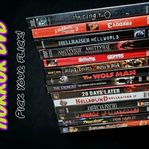 Horror DVD - Pick your flick!