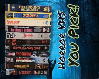 Horror VHS - You Choose