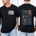 Tired Dads Club Shirt,  Cute Tired Dads Club Tee, Play Cars On Dad's Back Mat Road Car Race Track Shirt, Father's Day Gift, Gift for Father product logo