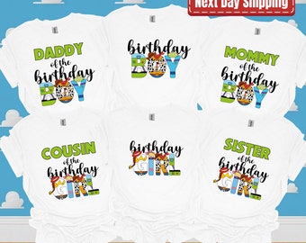 Personalized Toy Story Birthday Shirt, Family Birthday Party Shirt, Daddy Buzz Birthday Shirt, Birthday Matching Shirts, Custom Birthday Tee