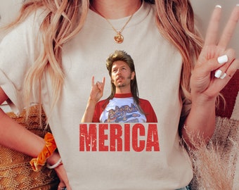 Joe Dirt Merica 4th of July Shirt, Funny Independence Day T-Shirt