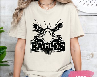 Eagles School Pride T-shirt, Football Game Day Tee