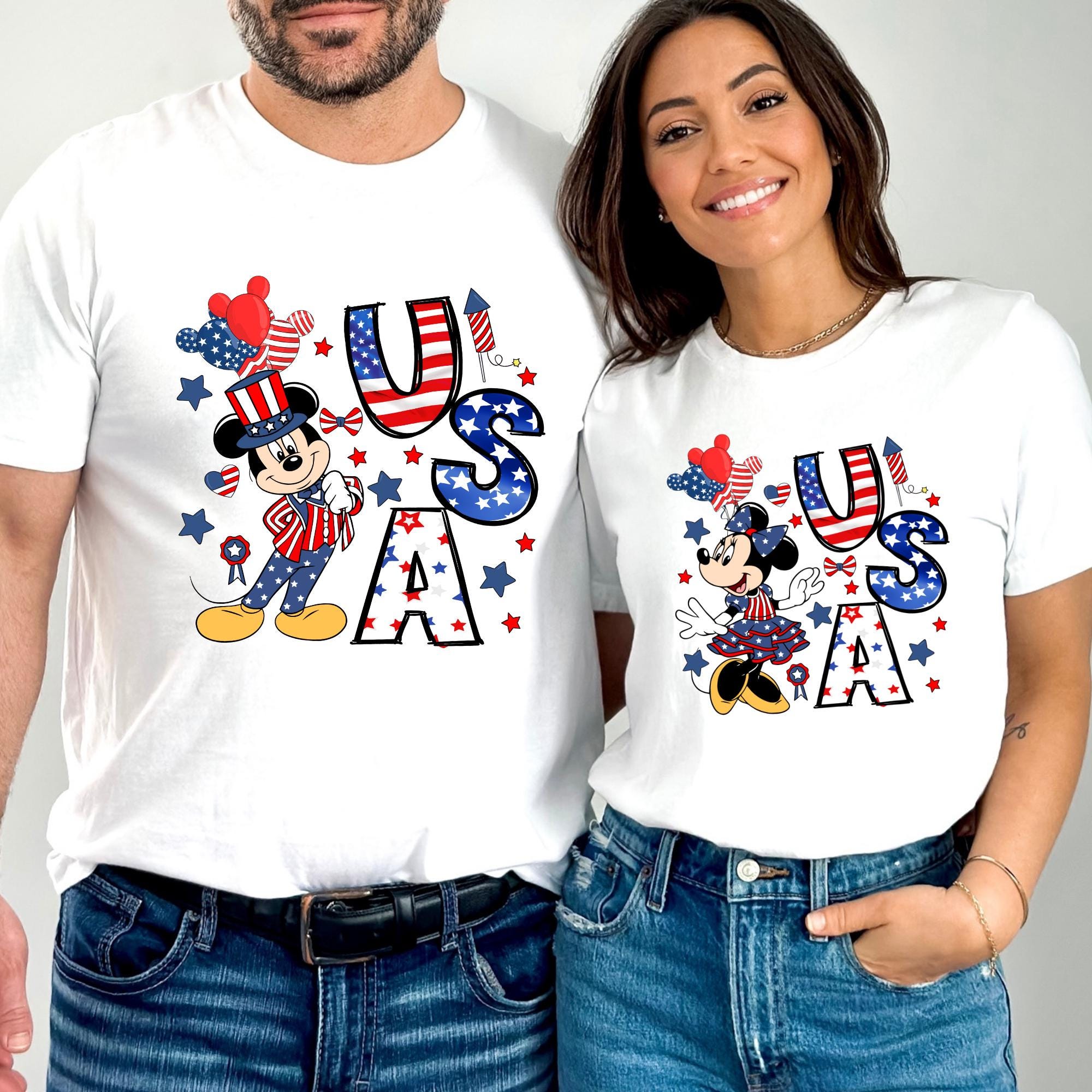 July 4th Mickey - Etsy