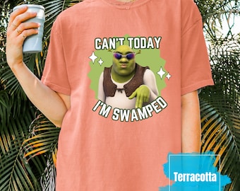 Comfort Colors Shrek T-Shirt, Funny Sassy Tee