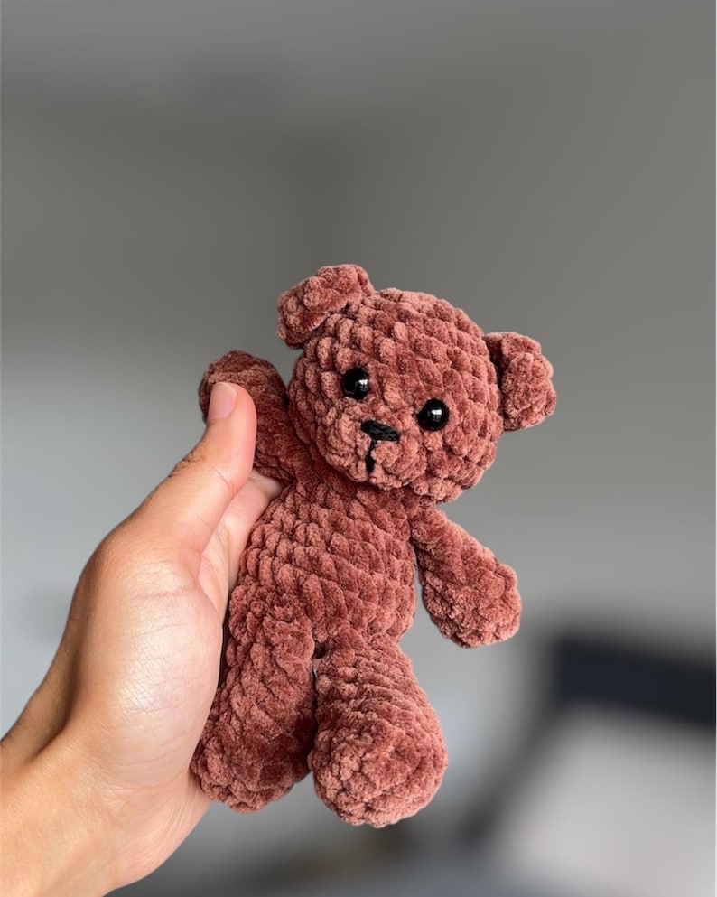 Crochet Teddy Bear Pattern Amigurumi Bear Plushie (PDF Download) - Etsy