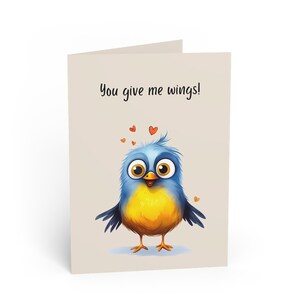 Bird Lovers Card | Anniversary or Valentines Day Card | Love Card for Him or  Her