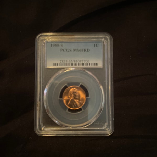 1955-S 1 Cent Lincoln Wheat Penny